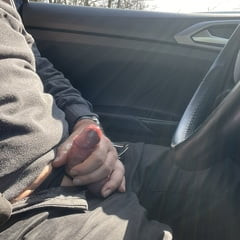 Gewichst im Auto 