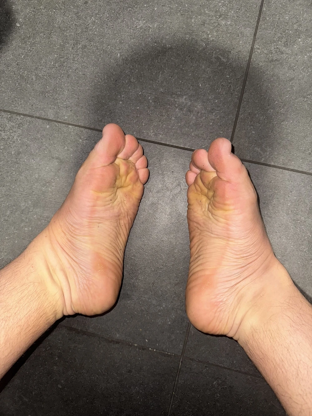 Naked Turkish feet at Work! #5