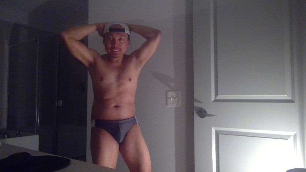 Posin&#039; in Grey Speedos! #5