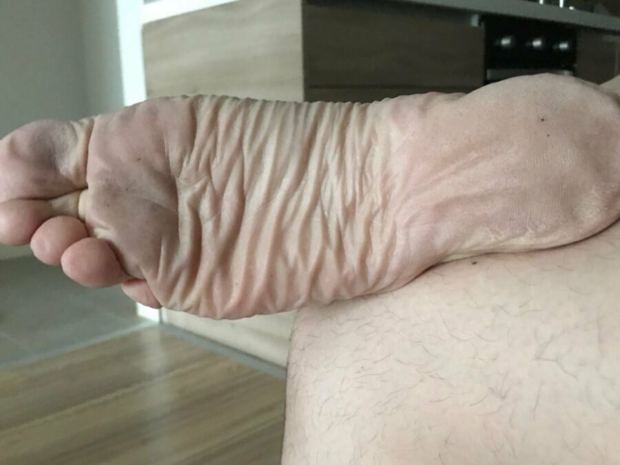 My sexy wrinkled and a little dirty soles #4