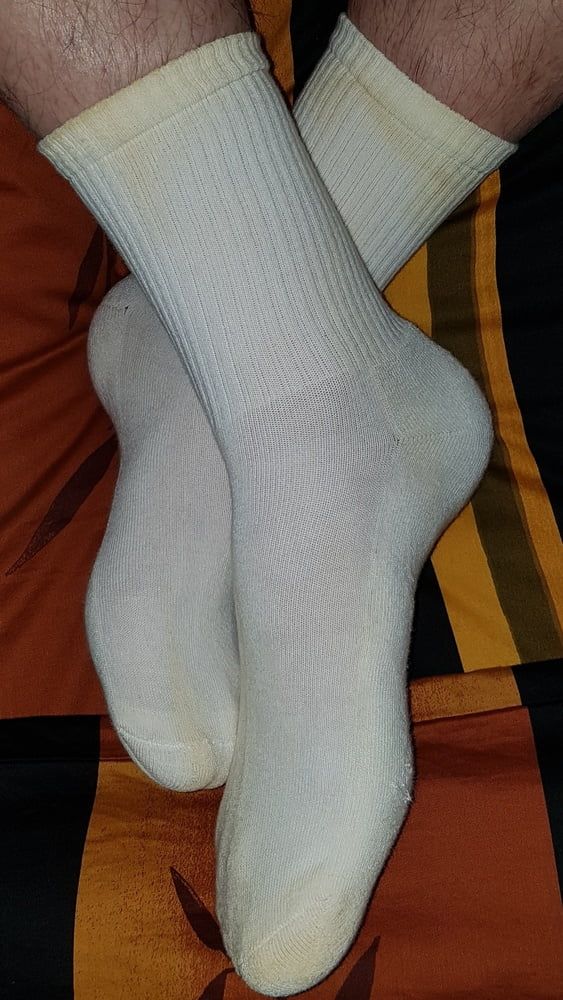 My white Socks - Pee #32