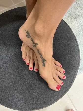 just my feet         