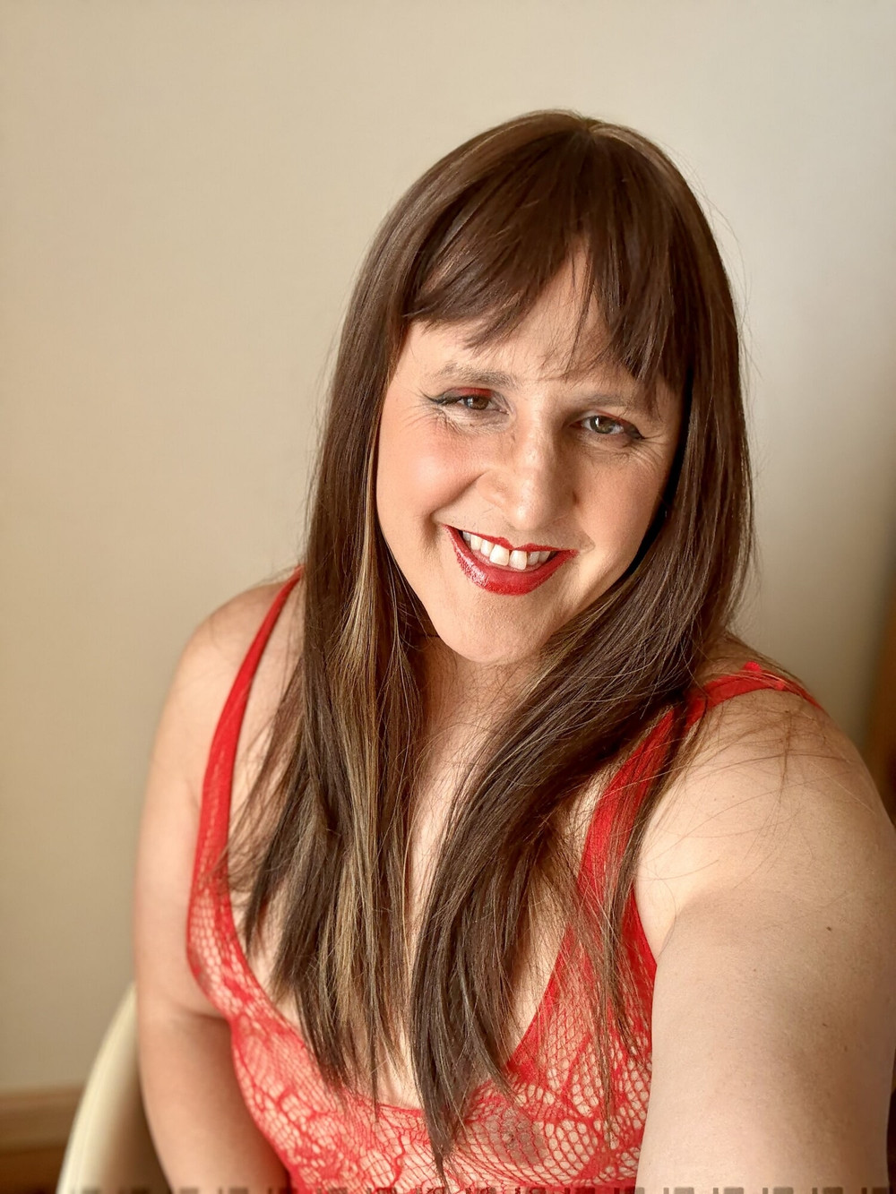 Tied up in Red body stocking  #21