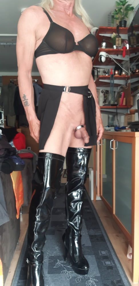 a little horny in boots #10