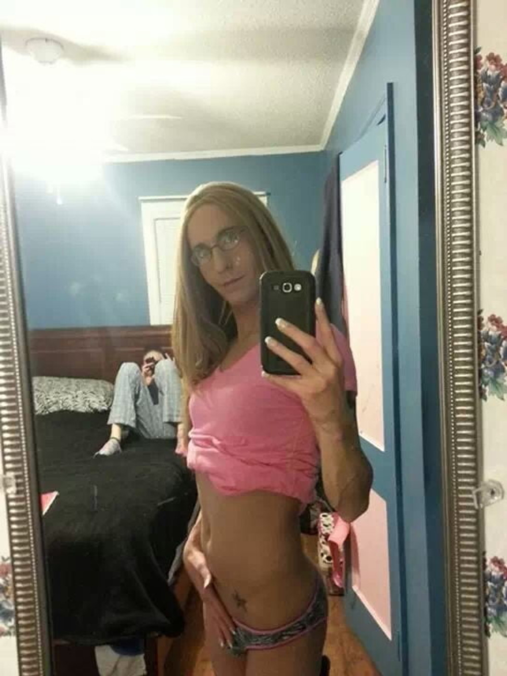 pink shirt  KimberlyGeorge  #7