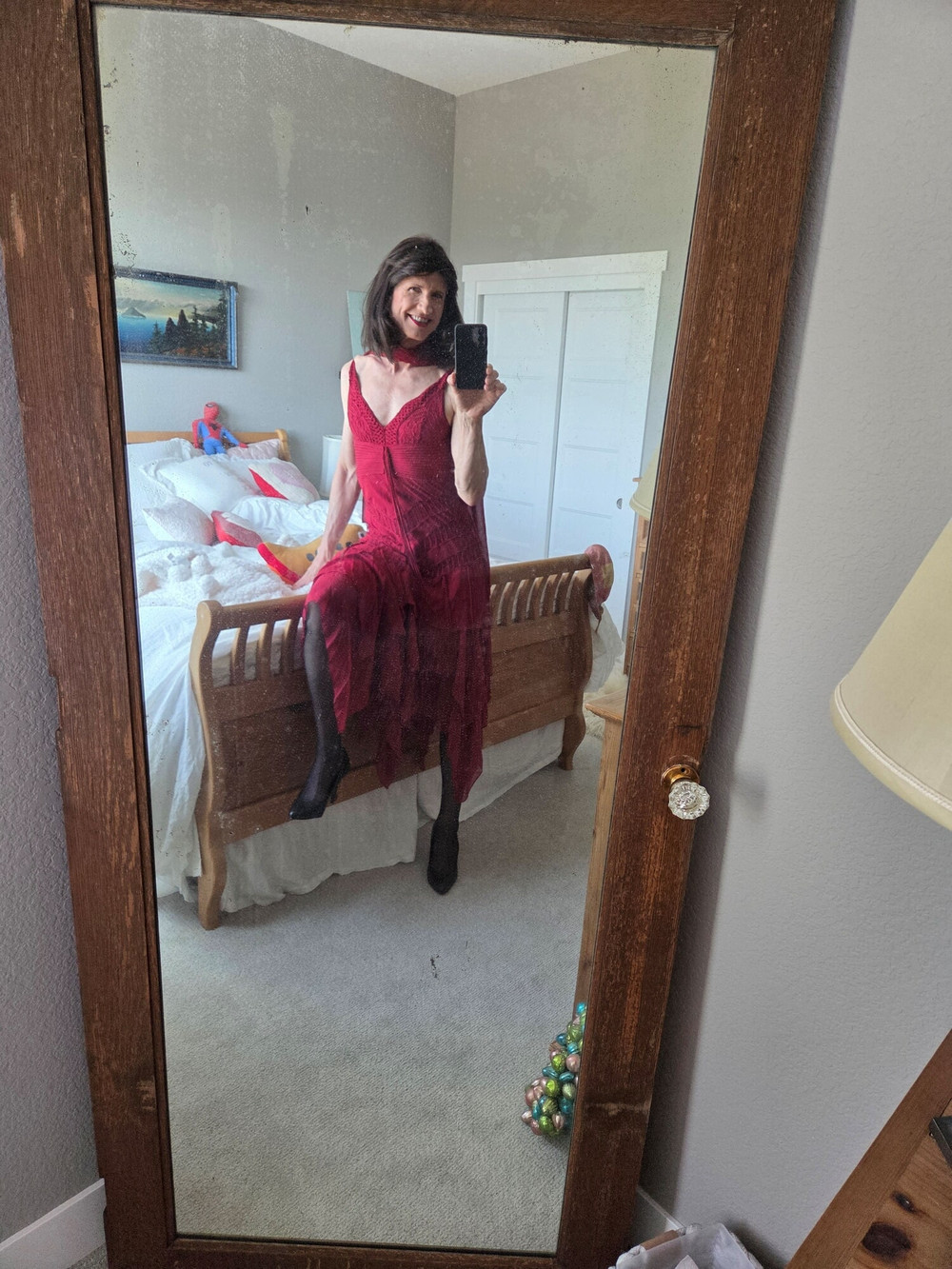 Red dress two #2