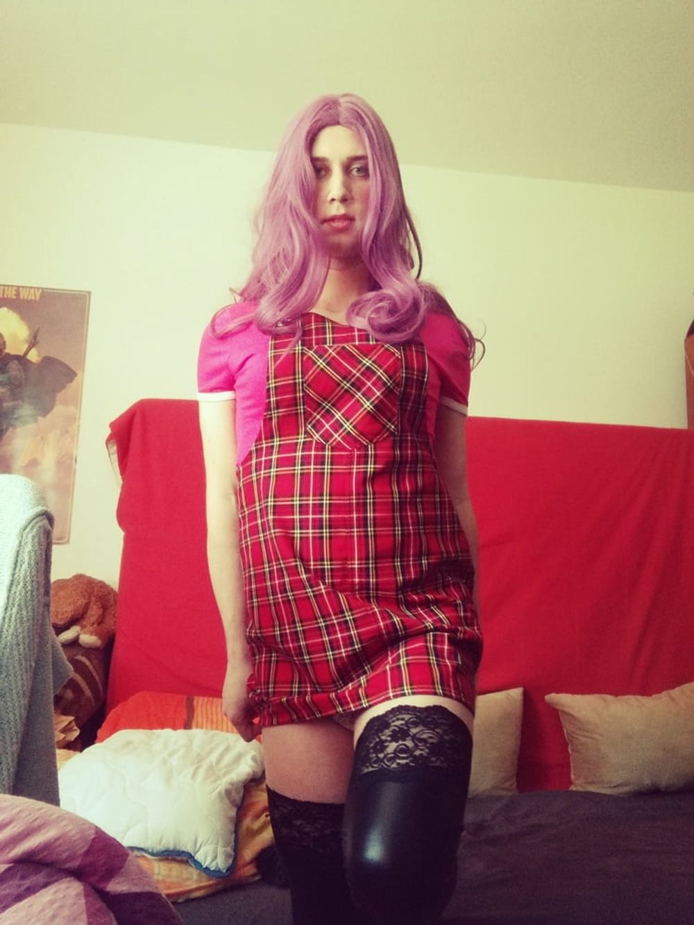 Pink-ish home bored slut girl #14