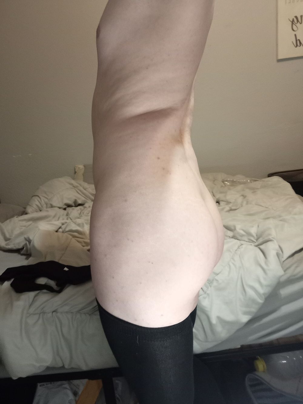 femboy thigh high cock pics  #7