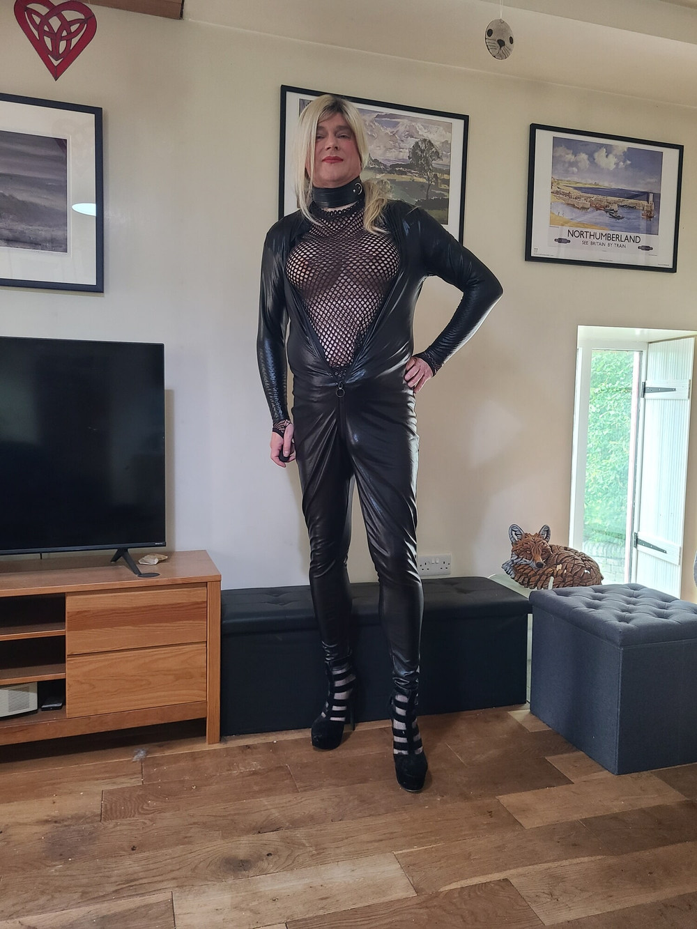 leather sissy #39
