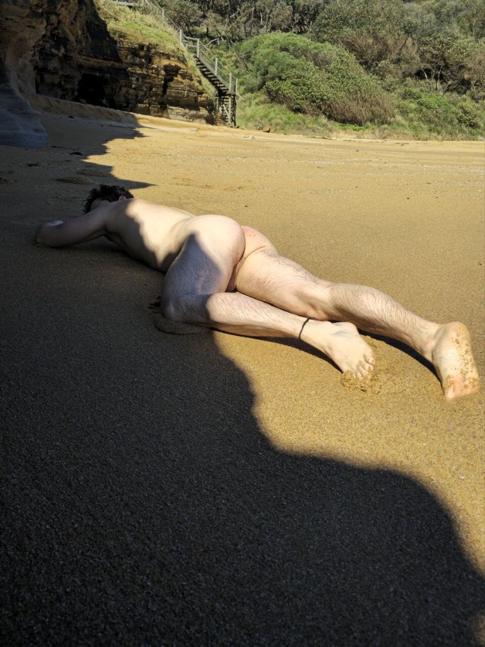 Flroian Johannes Mueller nude at the beach #53