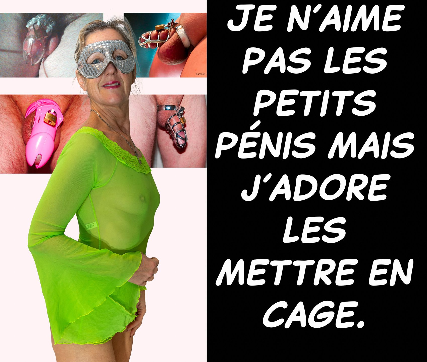 Captions en français chasteté ou femdom #11