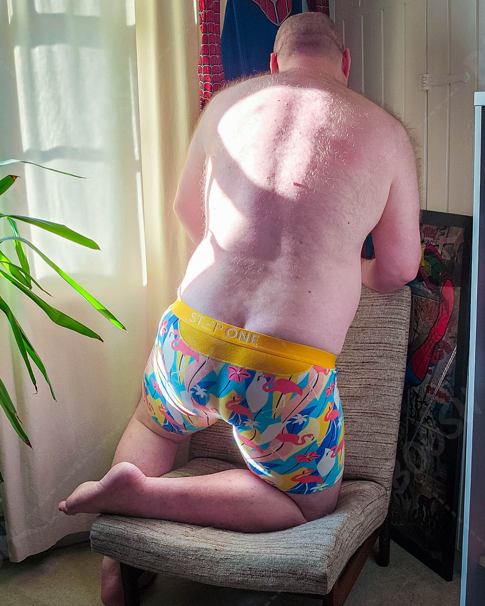 Fun Nude Fat Bear #4