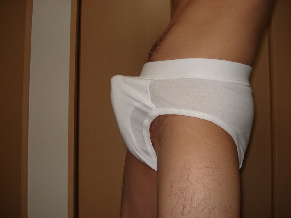 white briefs