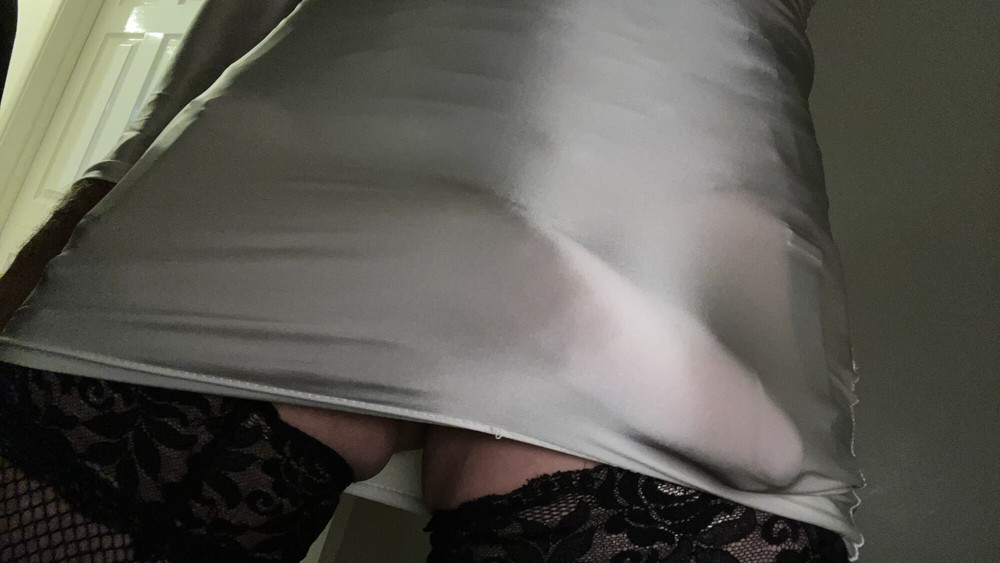 Hard cock in more lingerie  #5