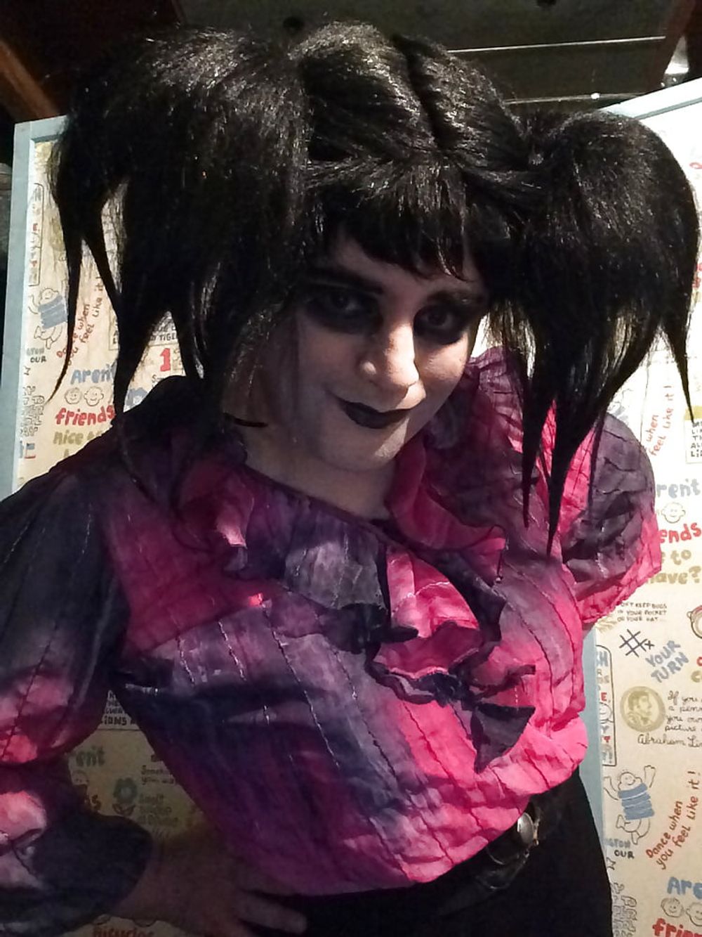 Cute as hell (goth tranny) #8