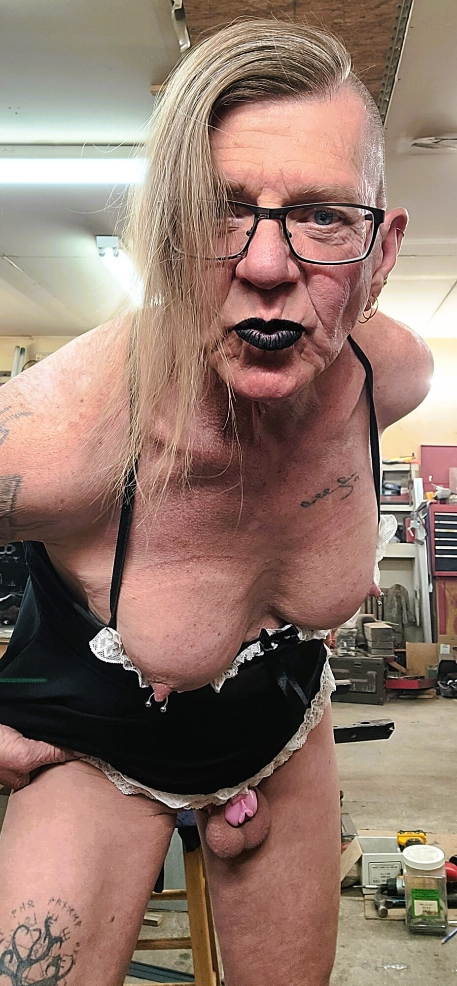 sissy slut plugged and caged  #28