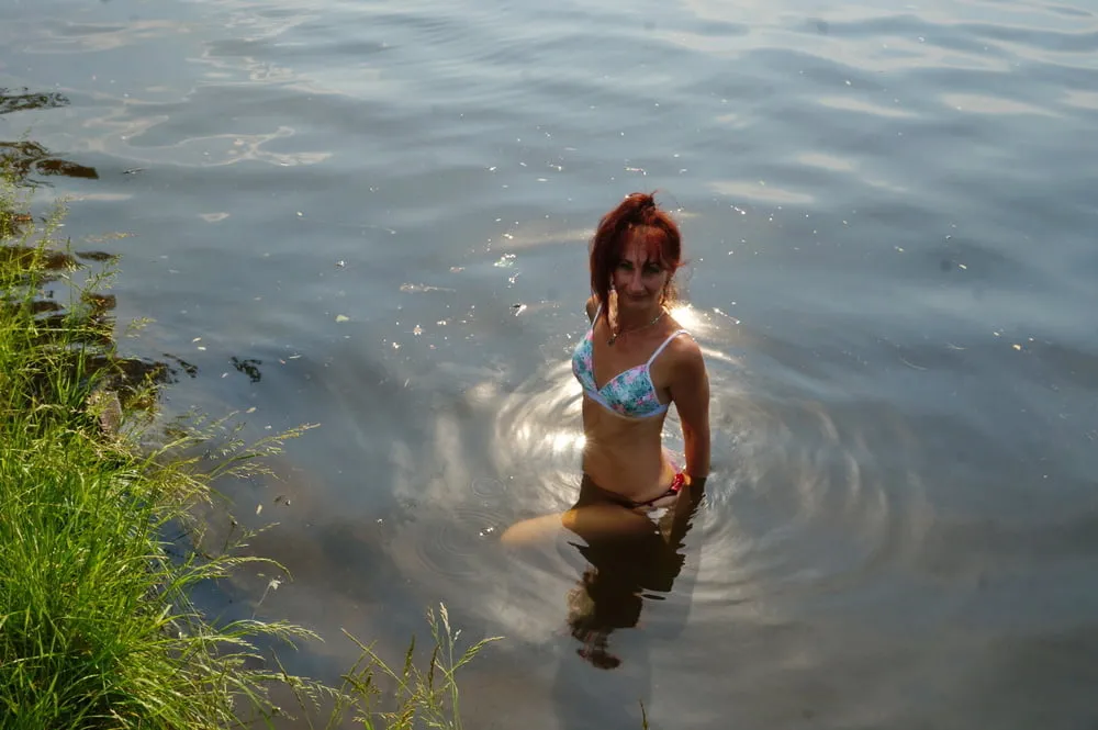 In the pond, in the glare #7