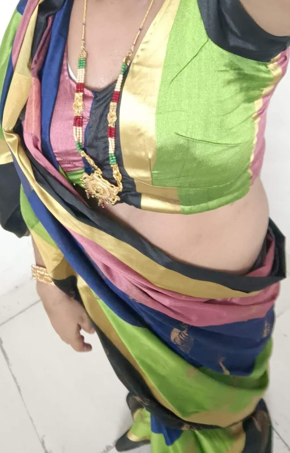 Wear rainbow 🌈 saree #9