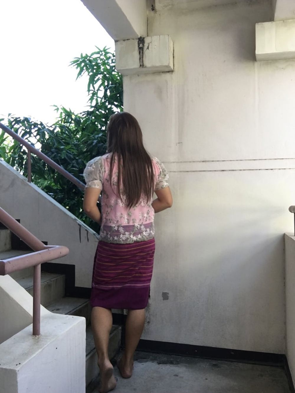 Dress set thai batic ladyboy #12