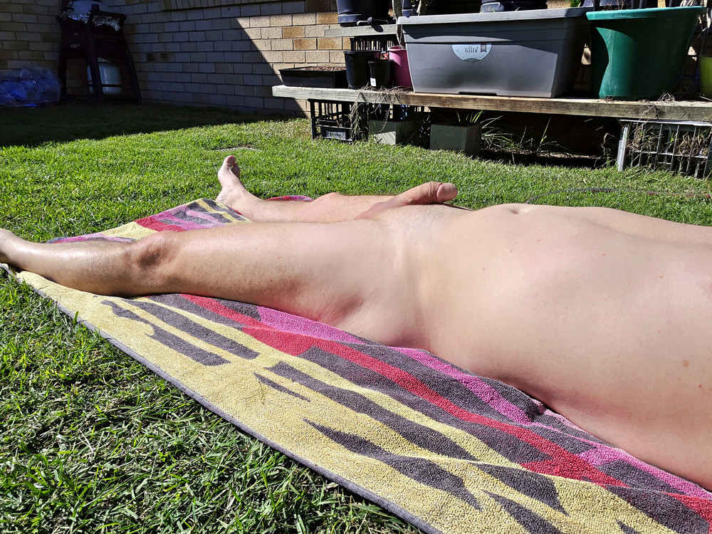 Sunbaking gets me all horny #5