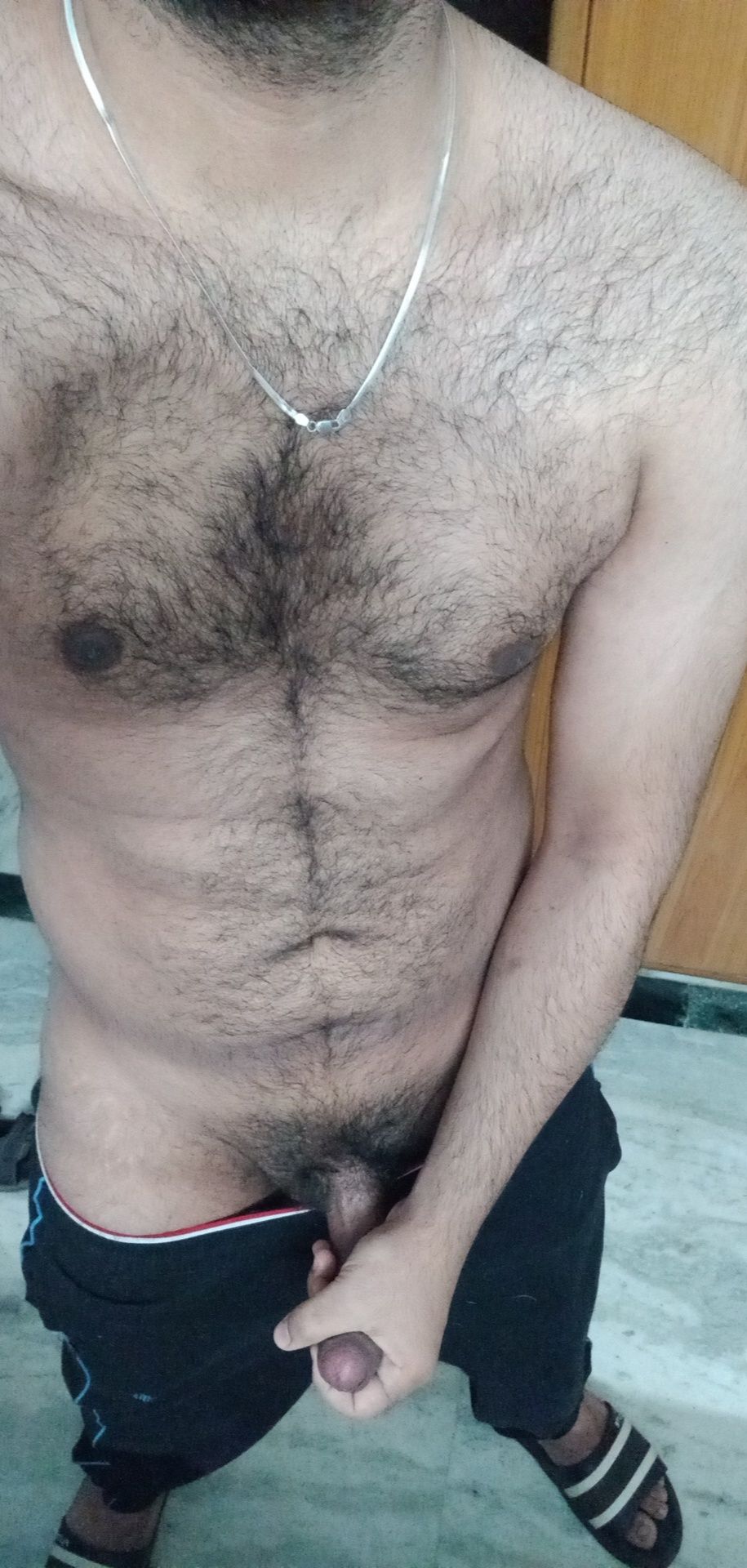 Hot hairy Indian with big cock 