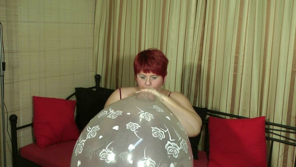 Large transparent balloon blown up ... #44