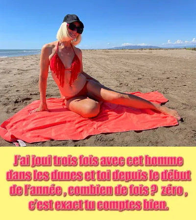 caption about chastity and femdom               