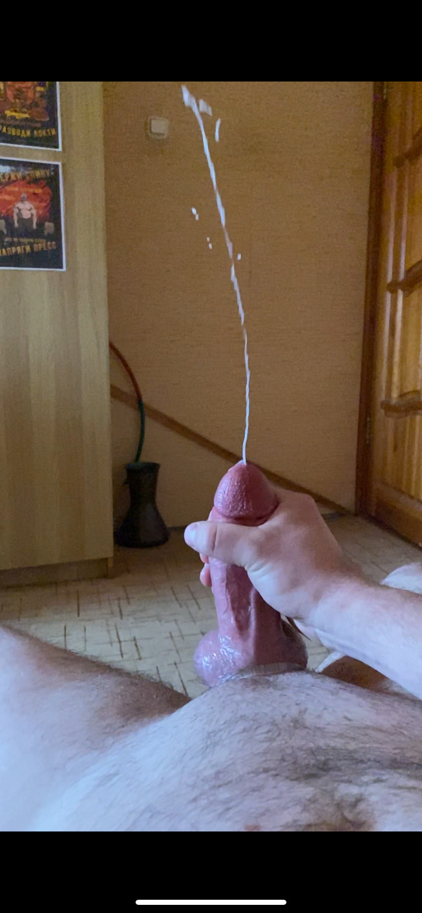 Jerk off on my dick while you can