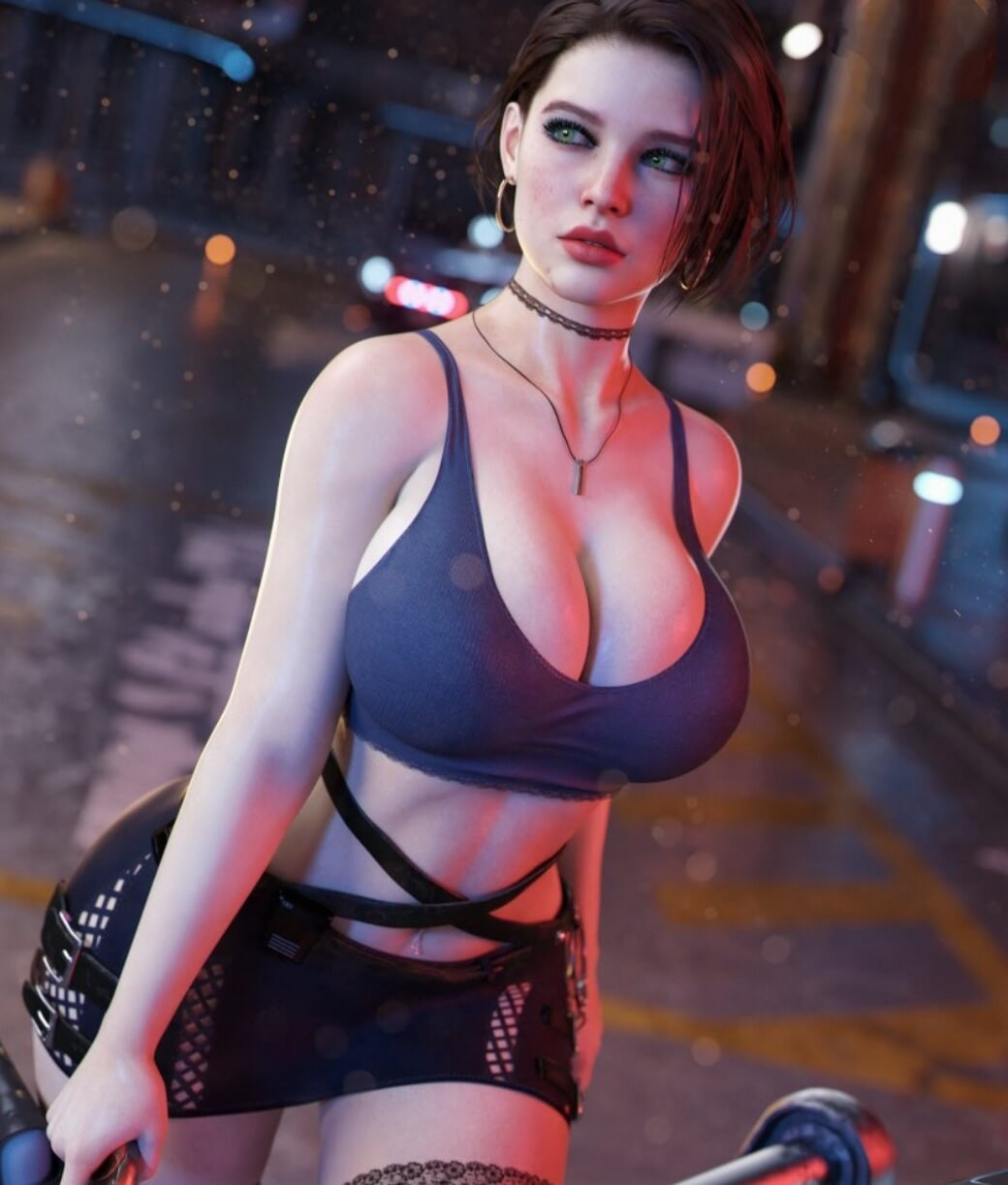 Jill valentine 3d nude model #18