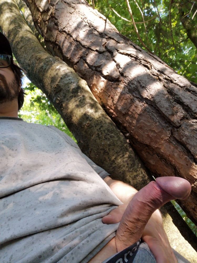 Me and my cock in the woods. #27
