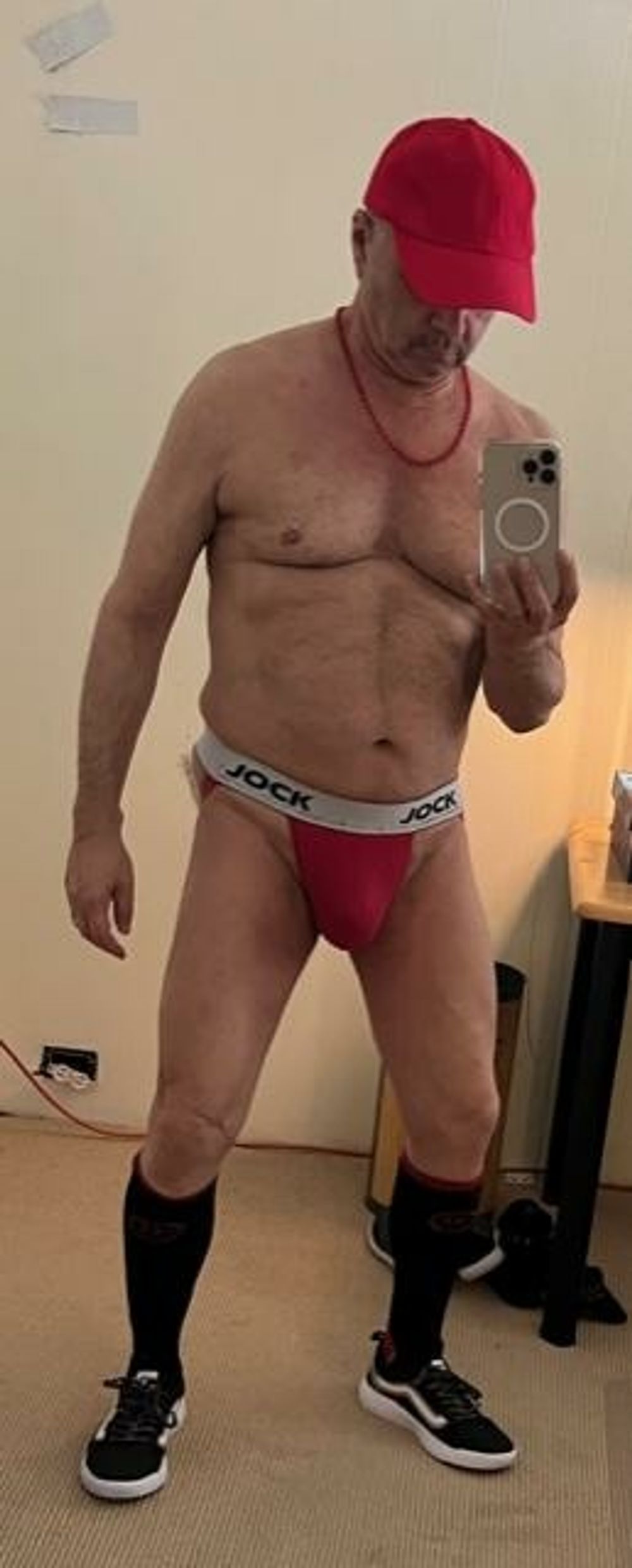 Red Jockstrap Pose #4