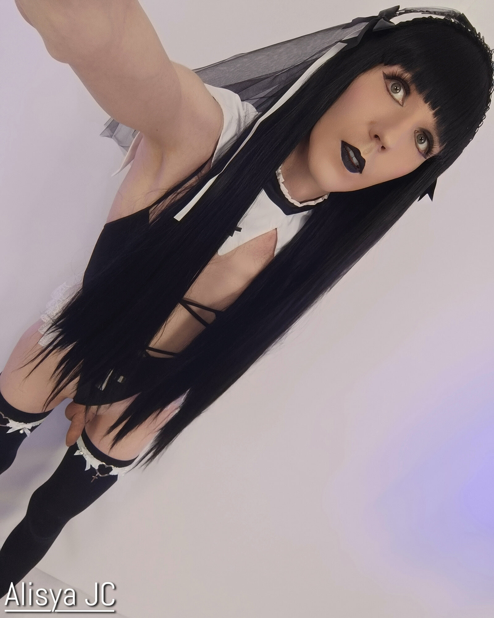 NAUGHTY NUN GETS CUM ON FACE #3