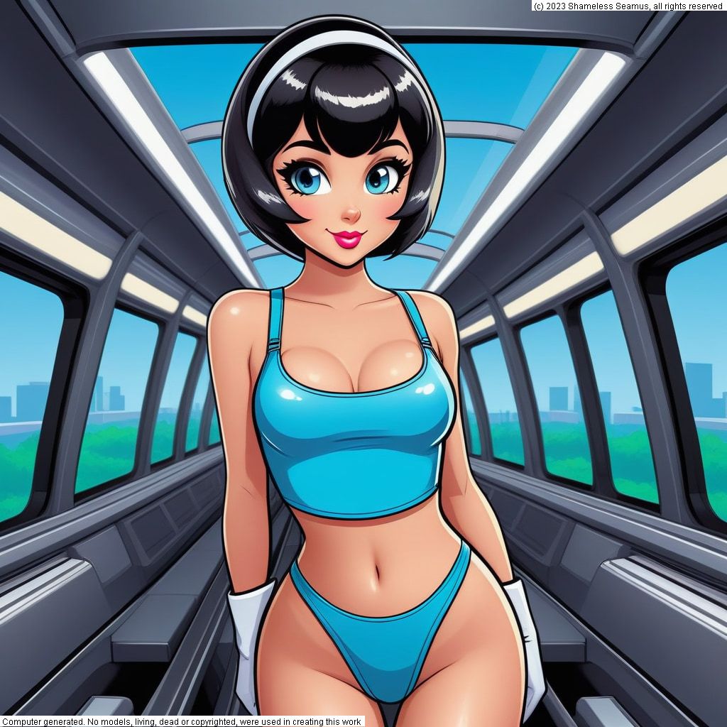 Monorail Stewardess #34
