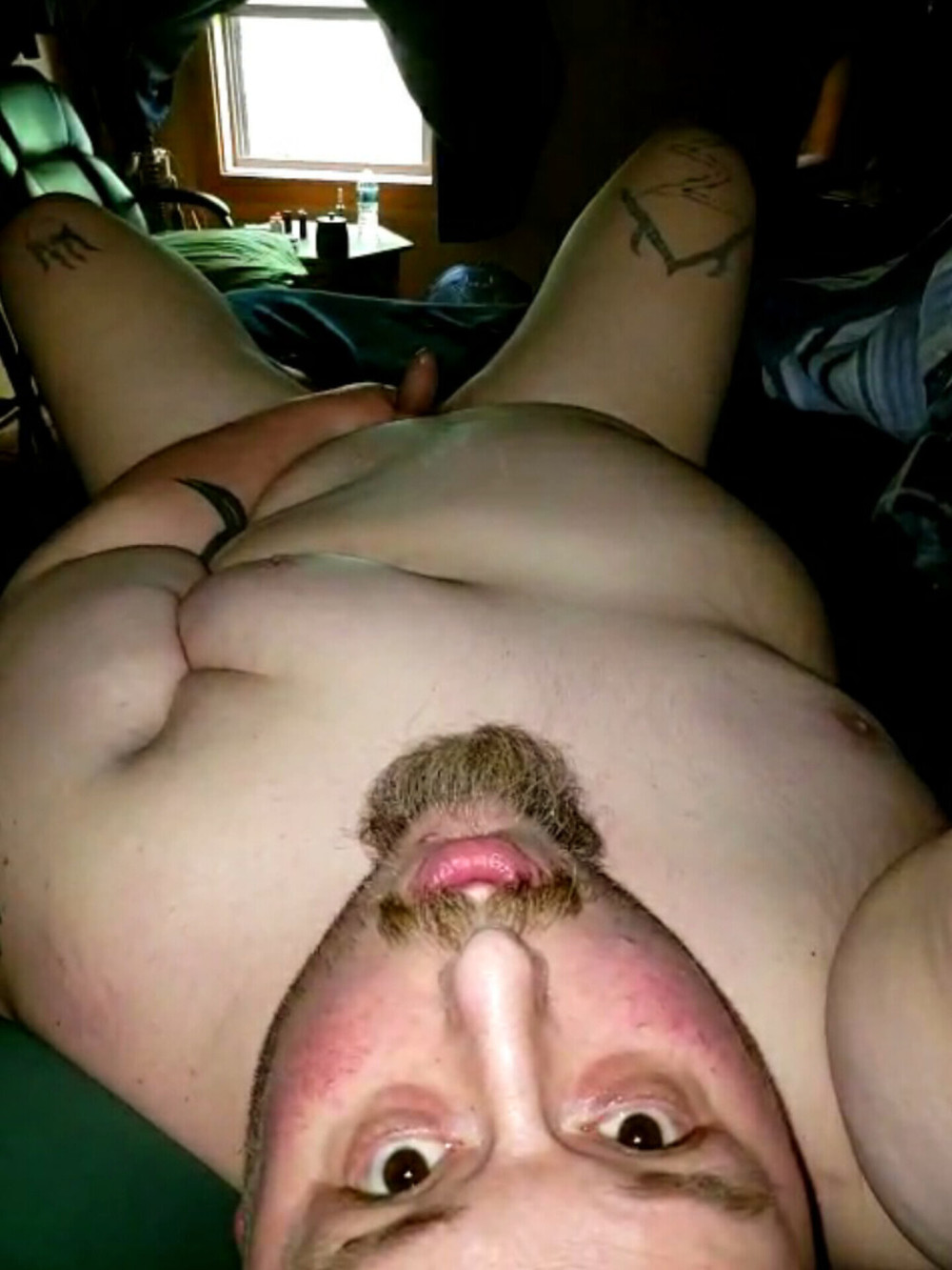 Superchubs tiny uncut cock #7
