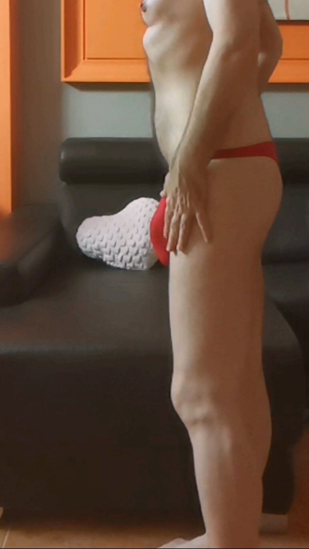 SEXY RED THONG #18