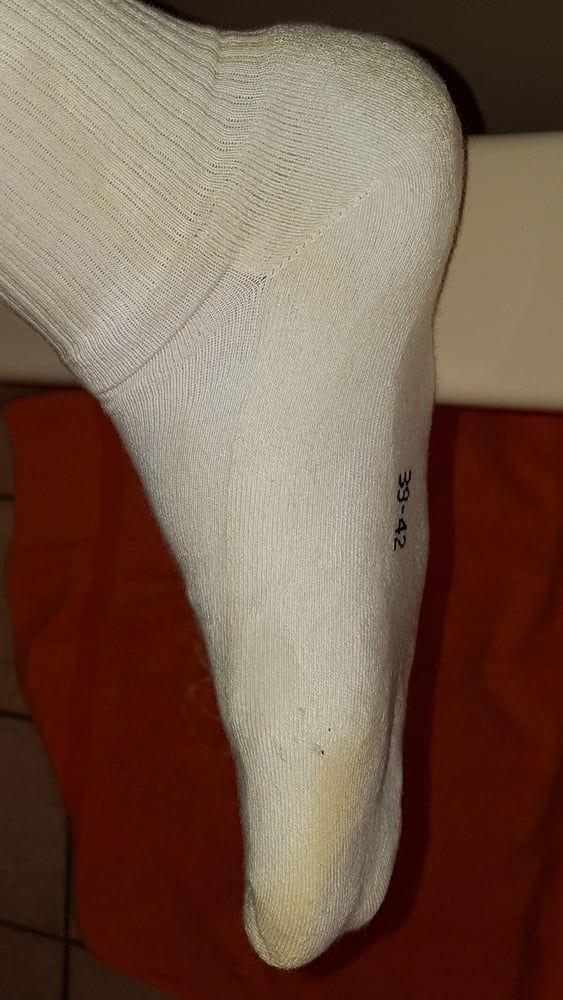 My white Socks - Pee #51