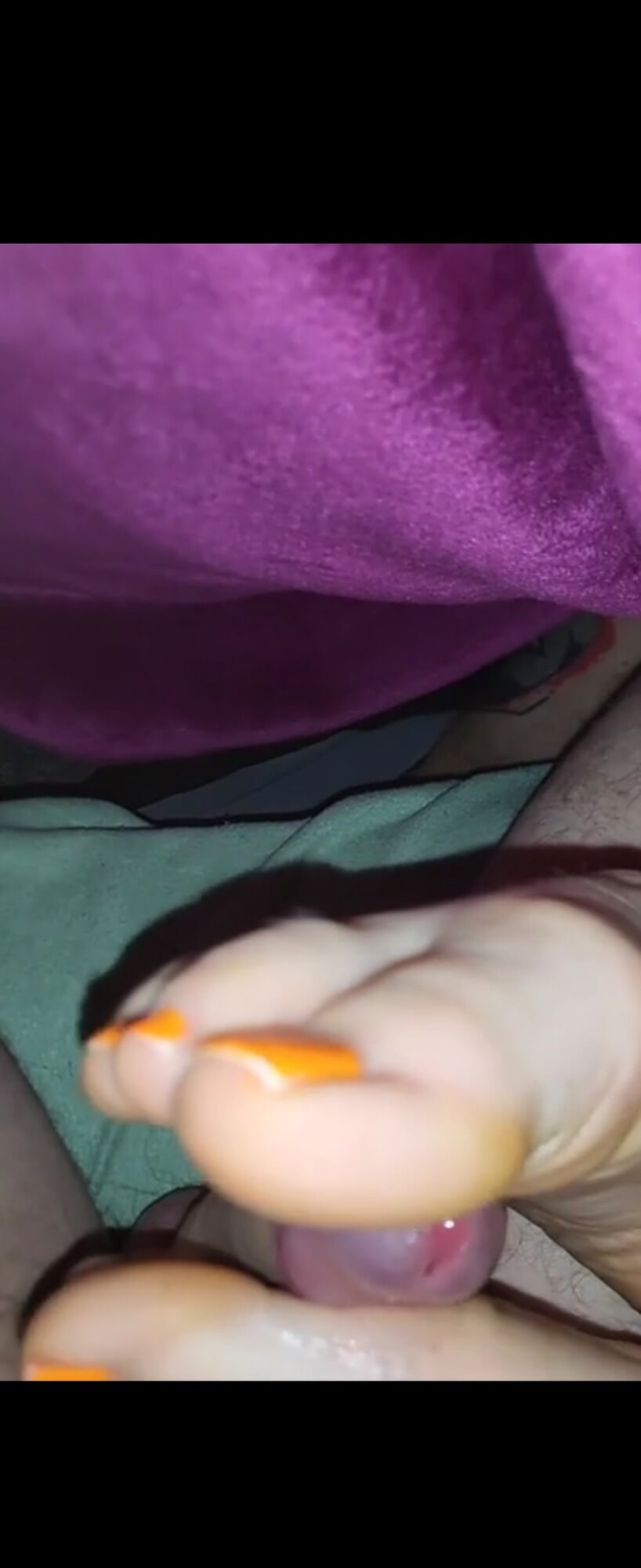 5 days unwashed feet in sneaker footjob  #33