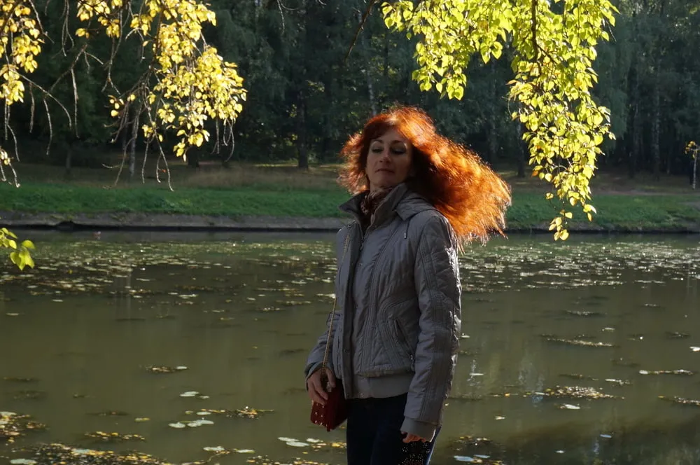 Autumn light on redhair