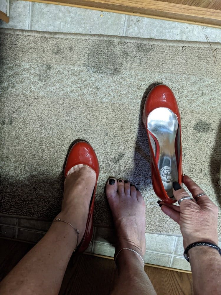 high heels - red pumps #10