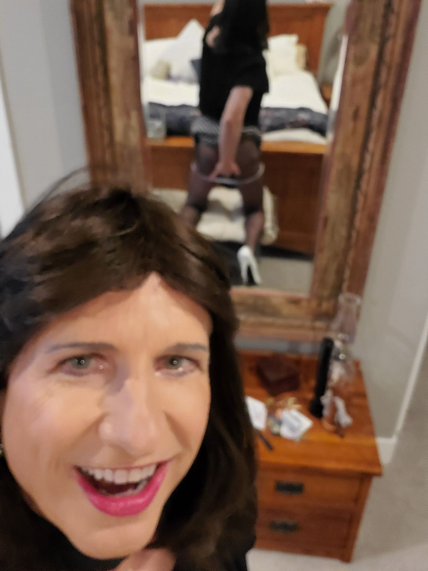 Black and White mini skirt #32