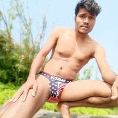 Hot photos shoot in river side bathing time 