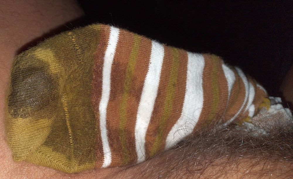 Dick, Socks and my Cum #17