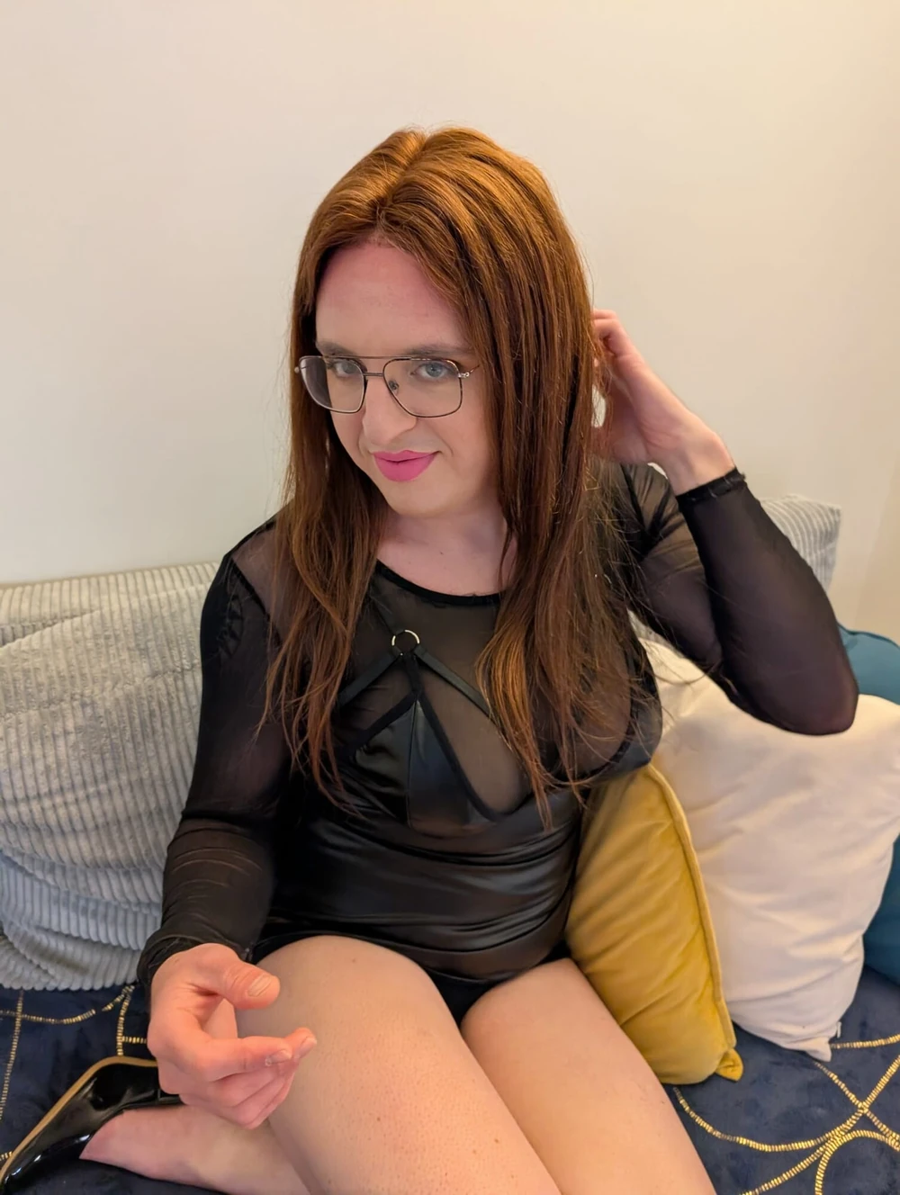 Photoshoot and fuck for a French femboy #49