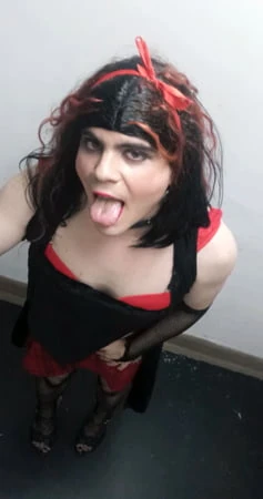 sexy goth crossdresser felixa         