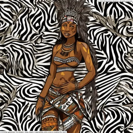 zebra girl         