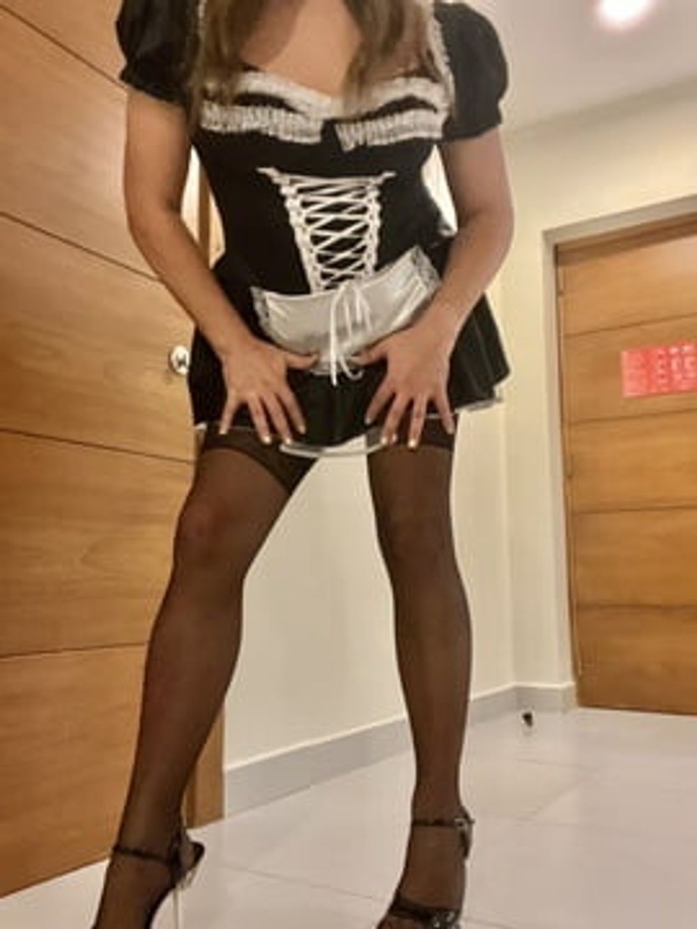 Caged sissy maid #14