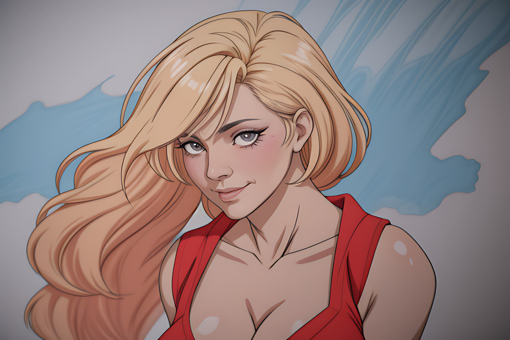 Hottest Teasting Big Breast Blonde Hentai #7