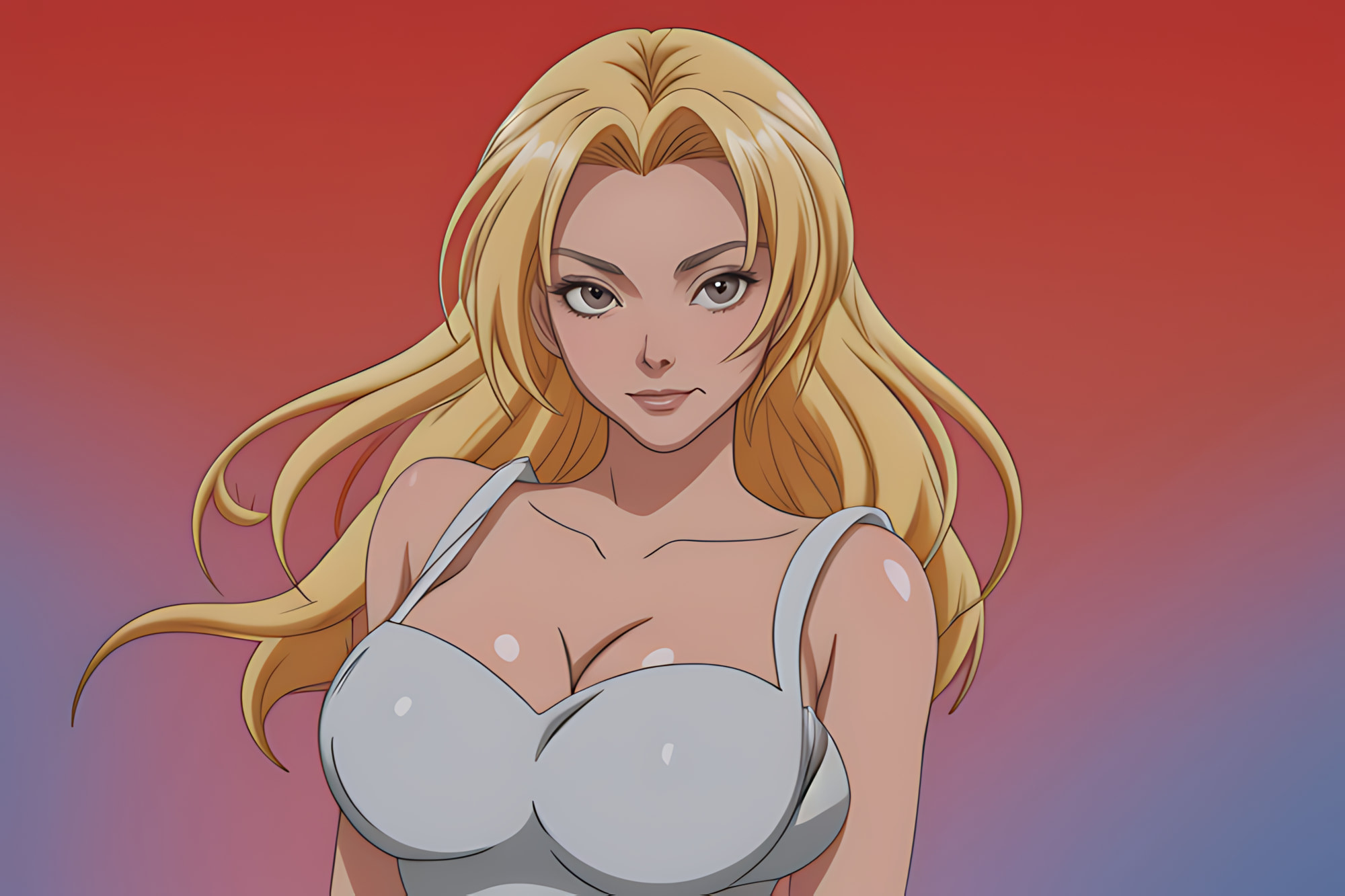 Hottest Teasting Big Breast Blonde Hentai #6