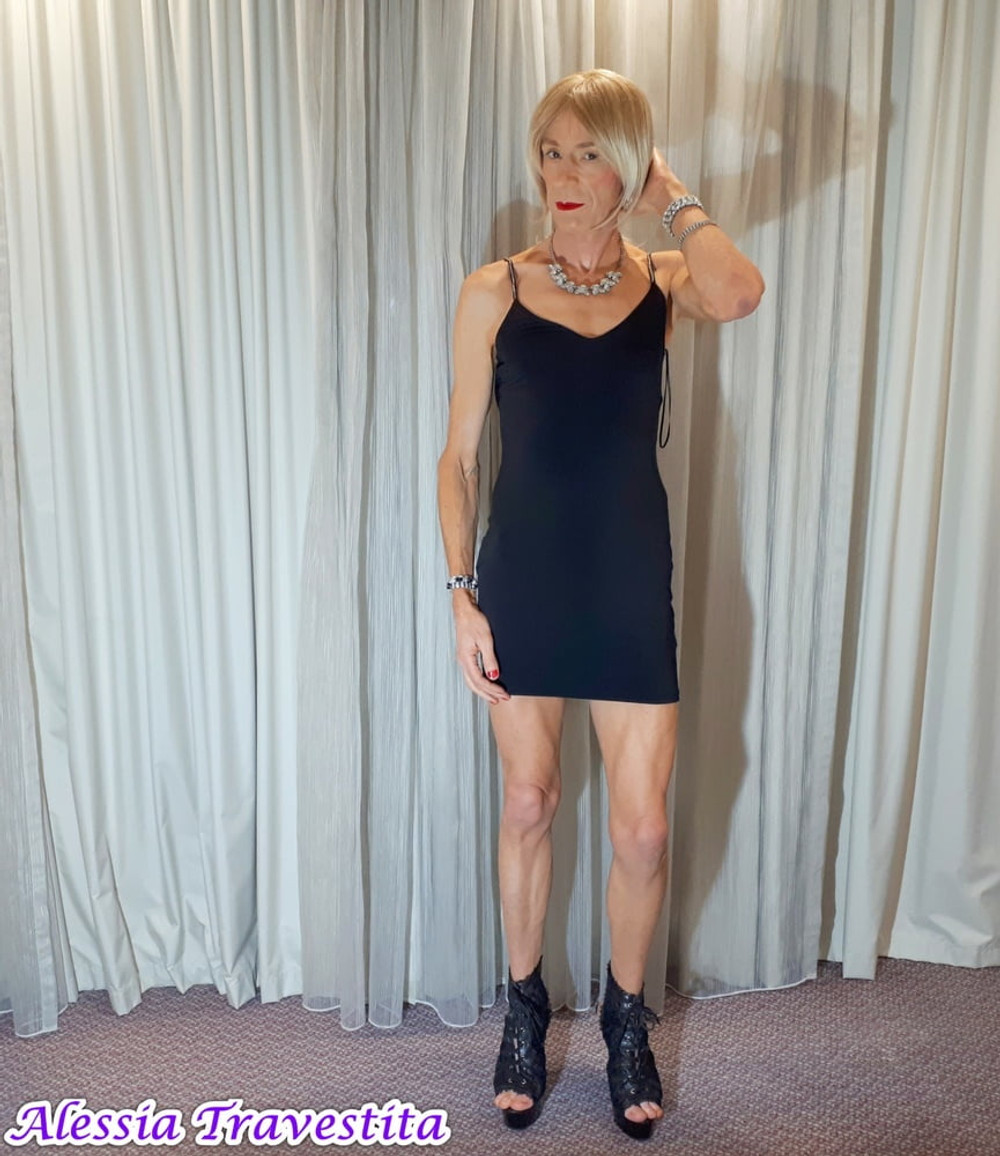 26 Alessia Models Black Bodycon Dress #3