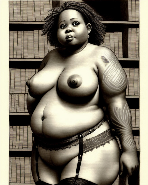 Wave 01: A.I. generated black females  #22